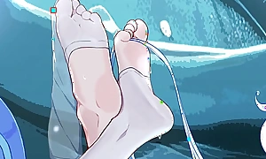 [JOI] Furina helps a quickshot. [[Femdom, Feet, Stroke involving beat]]