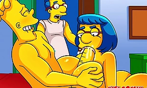 Barty fucking his friend's mother - The Simptoons Simpsons porn