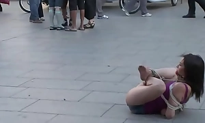 Little Spanish fucked not far from public places