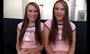 Simpson Twins Categorizing with make an issue of addition of masturbating with dildo on their tight Pussy in the matter of every application together