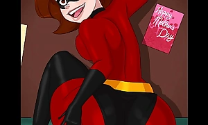 Helen Parr Day From behind (RED)