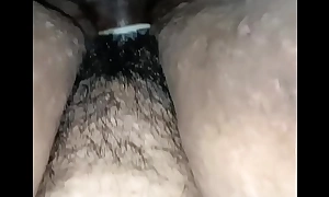 Priya's hairy pussy going to bed