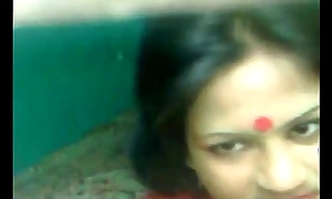 Horny bangla aunty literal fucked wide of lover at night