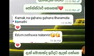 Wife and husband cuckold chat in sinhala