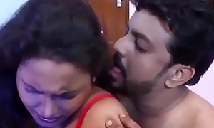 Indian bhabhi shacking up adjacent to boss at one's disposal home