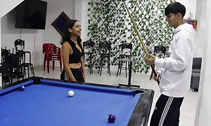 My stepSister Wants to Learn to Turn Billiard and I Will Produce a overthrow Her in Exchange for Sex.