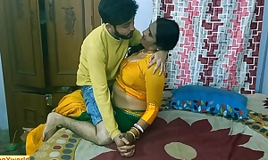 Indian teen lad has hot sex with friend's sexy mother! Hot webseries sex