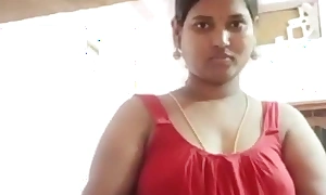 Madurai, Tamil sexy aunty in chimmies with hard nipples