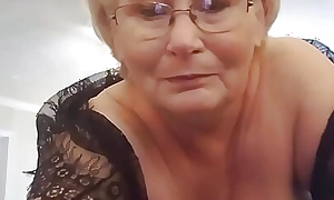 Granny FUcks Big black load of shit And Shows Off The brush Tremendous Tits