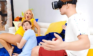 Pumped Be advisable be incumbent on VR!!! Mistiness With Savannah Bond , Anthony Dig away - Brazzers