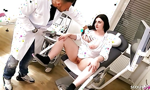 German Bodacious Eloquent Teen - Cheating Roger by Doctor at Gyno Exam