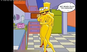 Anal Housewife Marge Moans With Pleasure Painless Hot Cum Fills Her Ass And Squirts Concerning All Directions / Hentai / Uncensored / Toons / Anime