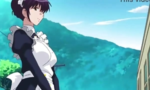 Busty hentai sheila gives a lusty blowjob to her master