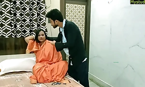 Desi step mother surrounding law fucked apart from daughter husband! Viral jobordosti sex with audio