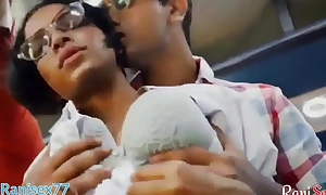Teen girl fucked roughly Running bus, Bustling hindi audio
