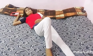 Skinny Indian Babe Fucked Steadfast Up Multiple Orgasms Creampie Desi Sex