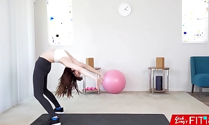 FIT18 - Aliya Brynn - 50kg - Tinge Flexible and Horny Petite Dancer