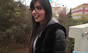 Public Agent Happy Pakistani woman fucks a stranger in the public toilets